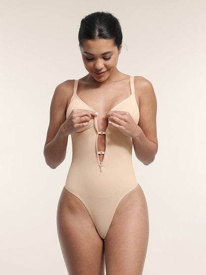 Body Gainant String | Fermeture zip