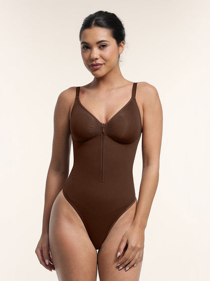 Body Gainant String | Fermeture zip