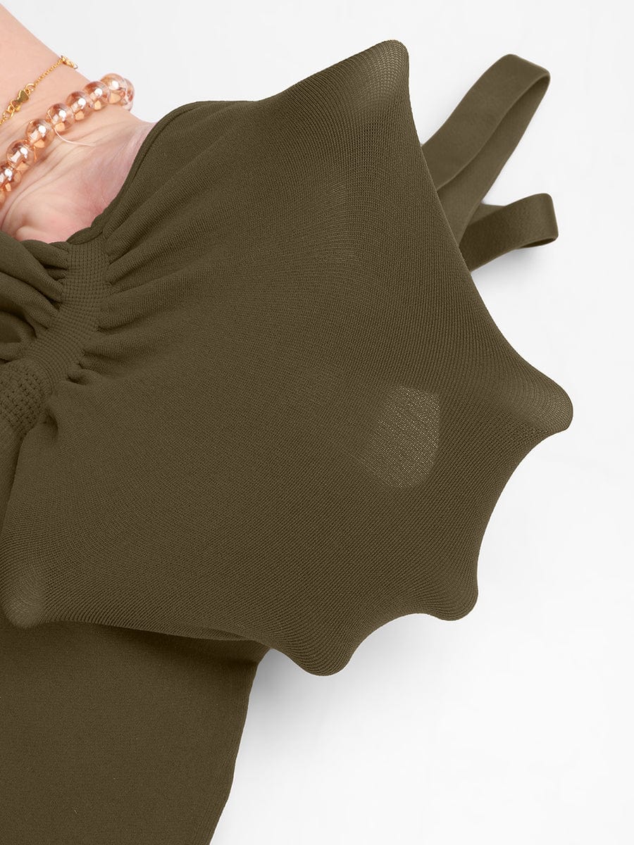 Body gainant culotte | Bretelles fines réglables