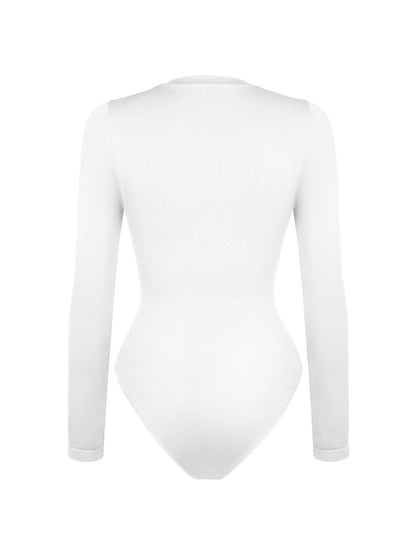 Body gainant culotte | Manches longues