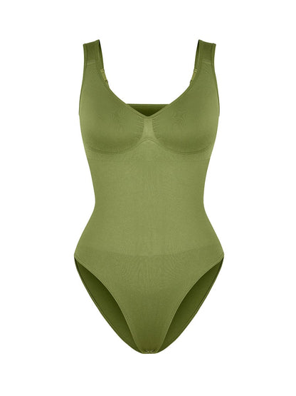 Body Culotte Gainant | Bretelles larges ajustables