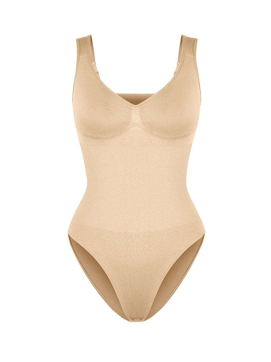 Body Culotte Gainant | Bretelles larges ajustables
