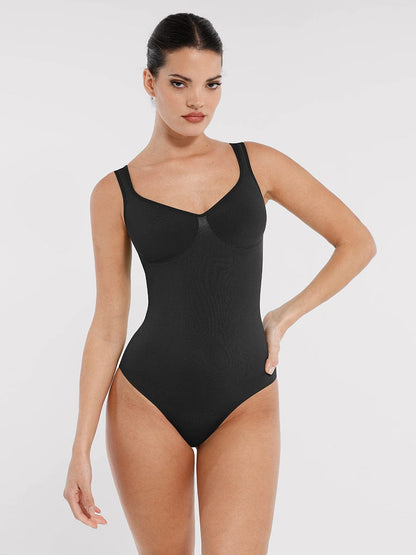 Body Culotte Gainant | Bretelles larges ajustables