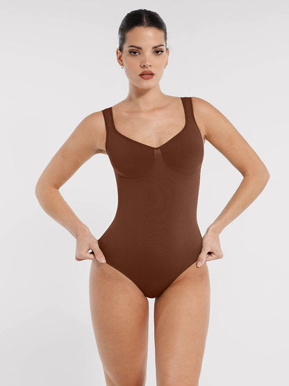 Body Culotte Gainant | Bretelles larges ajustables
