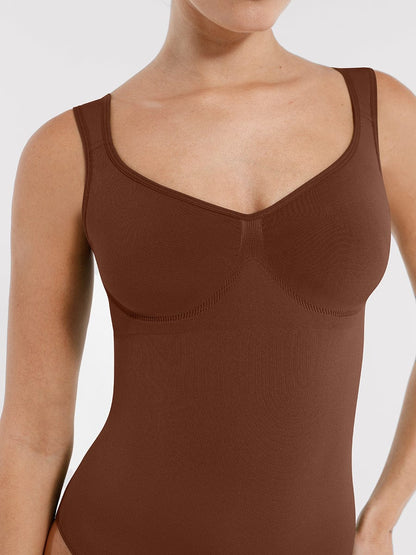 Body Culotte Gainant | Bretelles larges ajustables