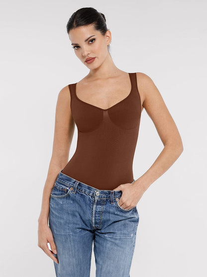 Body Culotte Gainant | Bretelles larges ajustables