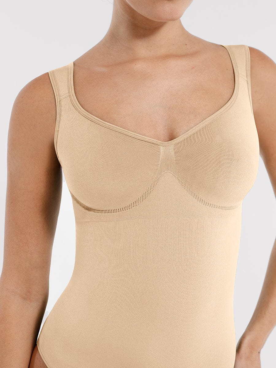 Body Culotte Gainant | Bretelles larges ajustables
