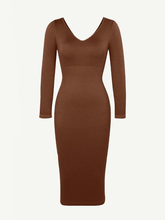 Robe Gainante | Manches longues