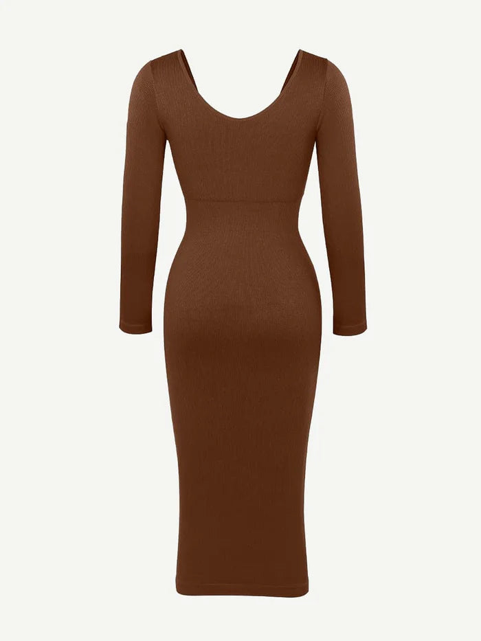Robe Gainante | Manches longues