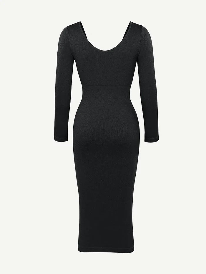 Robe Gainante | Manches longues