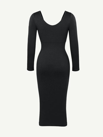 Robe Gainante | Manches longues