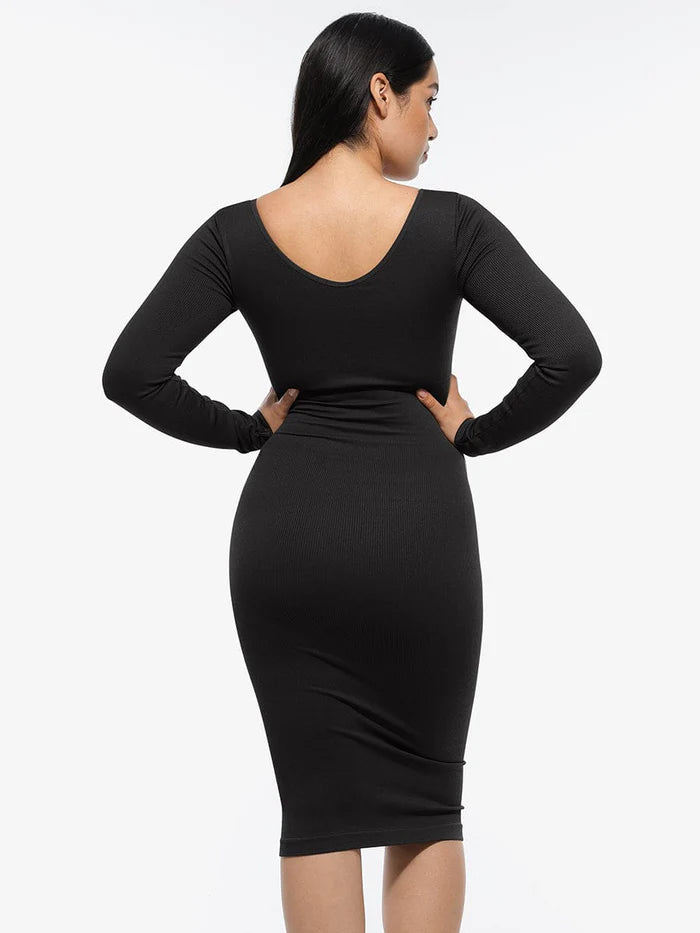 Robe Gainante | Manches longues
